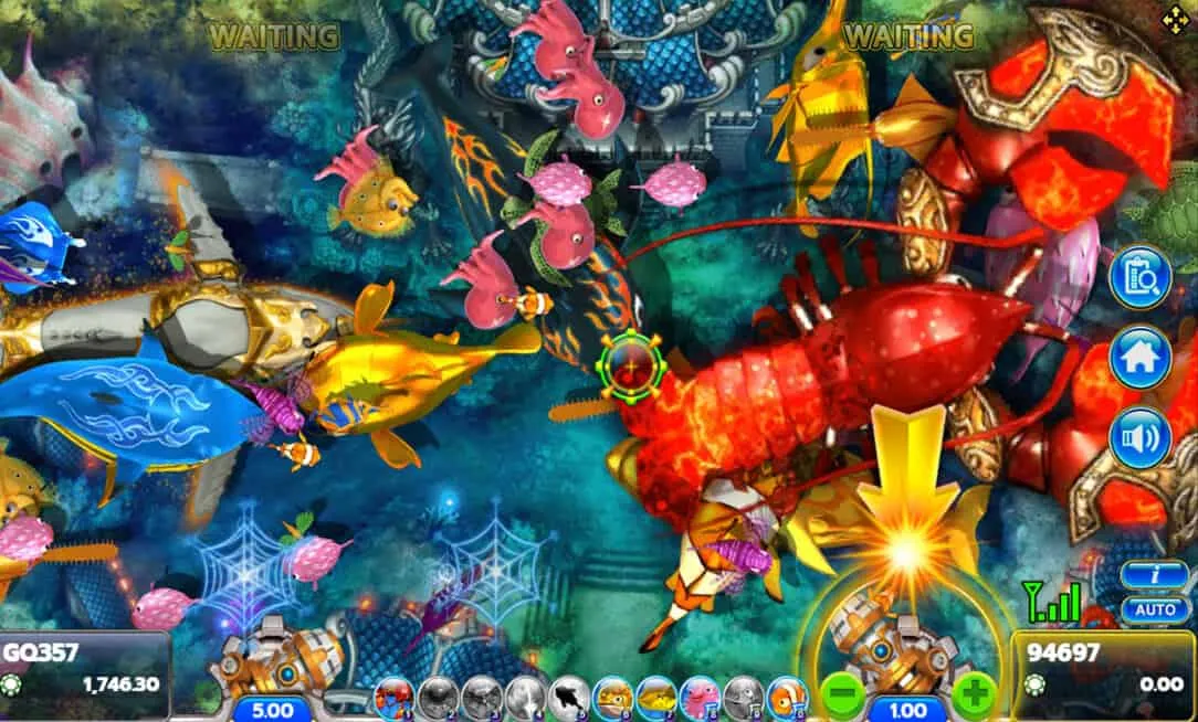 ภาพตัวอย่างเกมยิงปลา Fish Hunter 2 EX Newbie