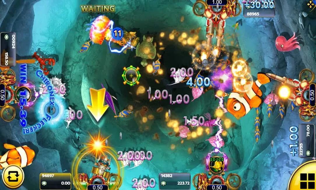 ภาพตัวอย่างเกมยิงปลา Fish Hunter Monster Awaken